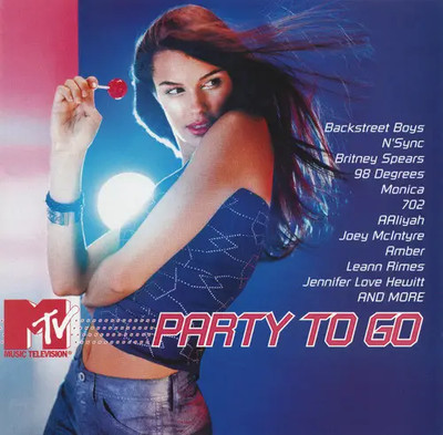 CD Backstreet Boys, Aaliyah, Britney Spears MTV Party To Go 2000 Tommy Boy
