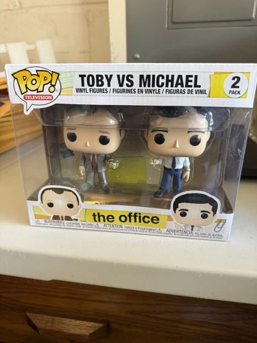 2019 TOBY VS MICHAEL #2 Pack "The OFFICE" Funko POP! Vaulted*