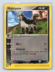 Mightyena 42/109 EX Ruby & Sapphire Uncommon