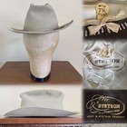 1950s Vtg Stetson Twenty Five 7 1/4 MID OVAL Silverbelly Hat Cowboy Western 50s