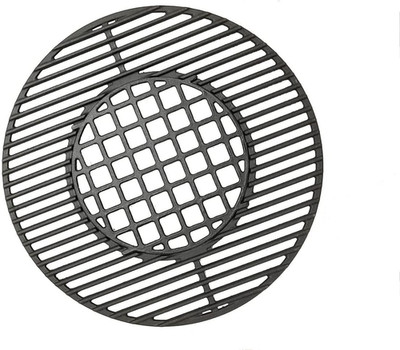 Round Cooking Grate Cast Iron for Weber 22.5'' Kettle Performer Charcoal Grills