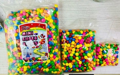 2KG RICO *MINI CANDY CHOCO BAR / GULA GULA KOMPAK COKLAT BERSALUT KONFEKSI HALAL