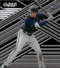 2021 Panini Chronicles Clear Vision #24 Trevor Larnach Minnesota Twins Rookie
