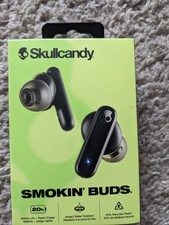Skullcandy SMOKIN' BUDS S2TAW-R740 Wireless Earbuds New Sealed Box