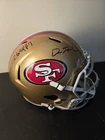 Dre Greenlaw/Chavarius Ward Signed San Francisco 49ers NFL Helmet Auto BAS