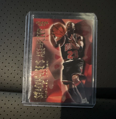 Fleer 1995-96 Stackhouse’s All-Fleer Michael Jordan Chicago Bulls Insert #4/12