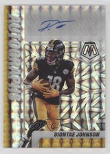2021 Panini Mosaic Auto Mosaic Diontae Johnson #A-DIJ Auto 1d0h