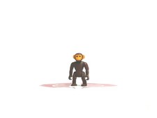 Playmobil Action Figure Baby Monkey Jungle Animal ZOO 