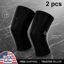2PCS One Compress Bamboo Knee Sleeves, Bamboo Knee Sleeve, Bamboo Knee Brace