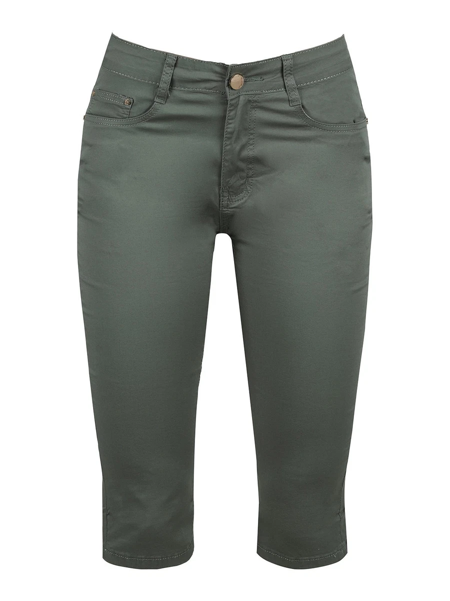 Pantalone Pinocchietto Oxigym In Viscosa – Modello V21 – Made In Italy – Donna – Colori Blu, Nero, Bianco