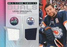 2023-24 SP Game Used Hockey '23 All Star Skills Dual Jsy #ASD-LD Leon Draisaitl