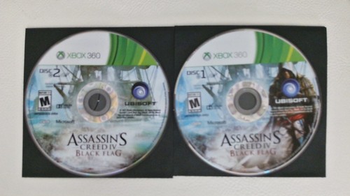 Assassin's Creed IV: Black Flag (2 Disc Set) (Microsoft Xbox 360, 2013)