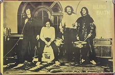 BLIND FAITH / CREAM vintage head shop Poster!