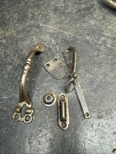 Antique Vintage Victorian Cast Iron Thumb latch Door Handle Hardware Free Ship