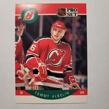 1990-91 Pro Set #162 Tommy Albelin