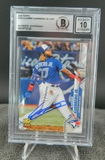 2020 Topps Opening Day Jr. Cup Vladimir Guerrero Jr. #33 Beckett 10 Autograph