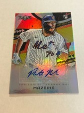 2022 Topps Fire Patrick Mazeika Rookie Auto Mets ZC1
