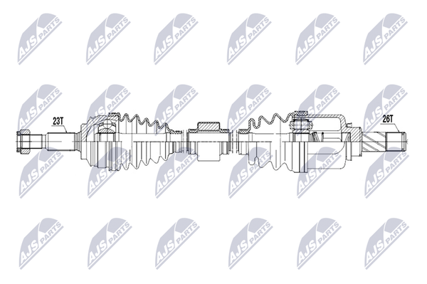 Nty Antriebswelle NPW-RE-243 FüR Renault Clio 4 Logan Stepway 2 Tce Bhnp Khnp-image