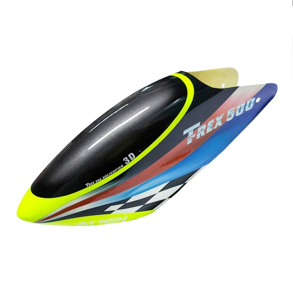 TREX 500 Helicopter fiber glass canopy for Align T-REX 500 PRO ESC - Image 3 of 3