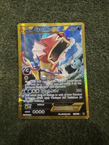 Pokémon TCG Gyarados EX 123/122 XY Breakpoint 2016 Secret Holo Rare NM