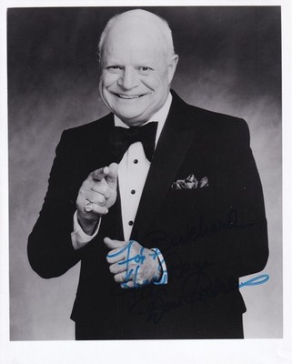 Don Rickless Original Autograph On Large Photo