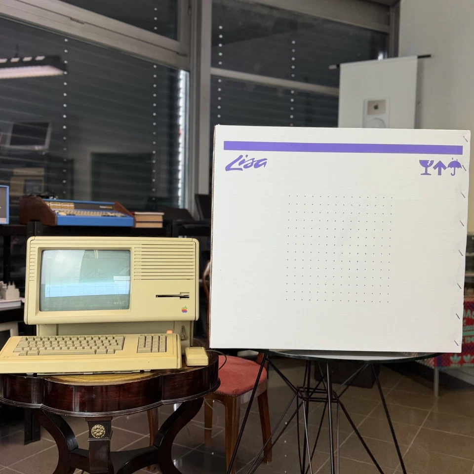 RARE Apple Lisa XL Mac XL *WORKING* + ESProfile + rep. Box