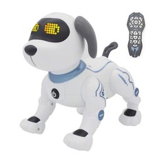 Remote Control Dog, RC Robotic Stunt Puppy Voice Control Toys Handstand Push-...
