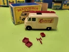 OLD VINTAGE LESNEY MATCHBOX # 62 TV SERVICE VAN ORIGINAL BOX