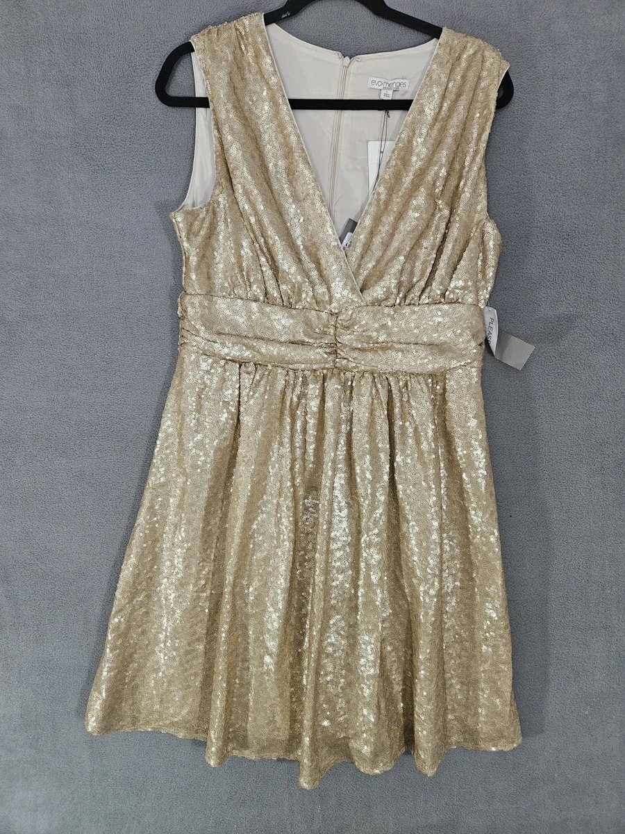 strapless open back dress Joseph Ribkoff Parchment Satin Fit and Flare Pleated Dress with Knot W – La  Creme Boutique main image 1