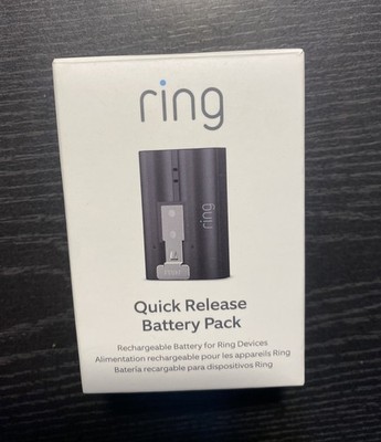 Ring Quick-Release Battery Pack Batterie für Ring Video Doorbell Grau NEU OVP