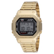 Activa X Invicta Digital Watch 44.5mm Gold ACWM424-002 Unisex