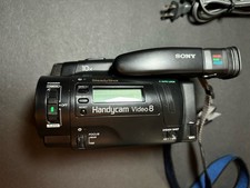 Sony CCD-TR91 Handycam Camcorder Tested Working w/ AC-V25A Charger RFU-90UC