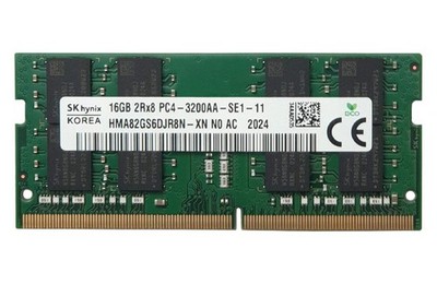 SK Hynix HMA82GS6DJR8N - 16 GB - 2Rx8 DDR4-3200 PC4-25600 - SODIMM Notebook RAM