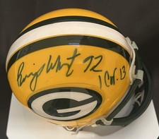 Reggie White Signed Mini Helmet PSA COA Green Bay Packers