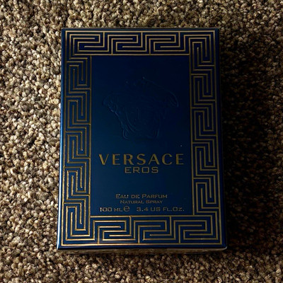 Versace Eros Eau de Parfum Natural Spray Regular Size 3.4 fl oz