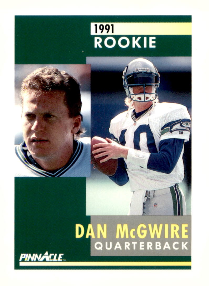 1991 Pinnacle #334 Dan McGwire