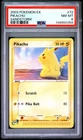2003 POKEMON EX SANDSTORM #72 PIKACHU PSA 8