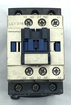 Telemecanique  LC1D18 Power Contactor / 230V / 7.5kW / 32A / LC1D18