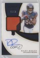 2019 Panini Immaculate Rookie Patch Auto 10/99 Riley Ridley #136 Patch Auto n1u