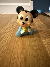 Vintage Mickey Mouse Collectible Toy 1982 Walt Disney NICE!!!