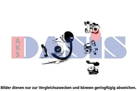 AKS DASIS TURBOLADER MIT DICHTUNGEN passend für OPEL AGILA COMBO CORSA MERIVA