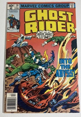 Ghost Rider #39 (1979) - Bronze-Age Horror - ''Superhero From The Crypt''