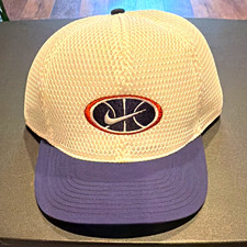 Vintage 90 s Nike White/Blue Baseball Cap Hat...