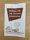 Vintage Collection Of  3 Veterans Administration 1950’s Home Buyers Pamphlets — photo 4