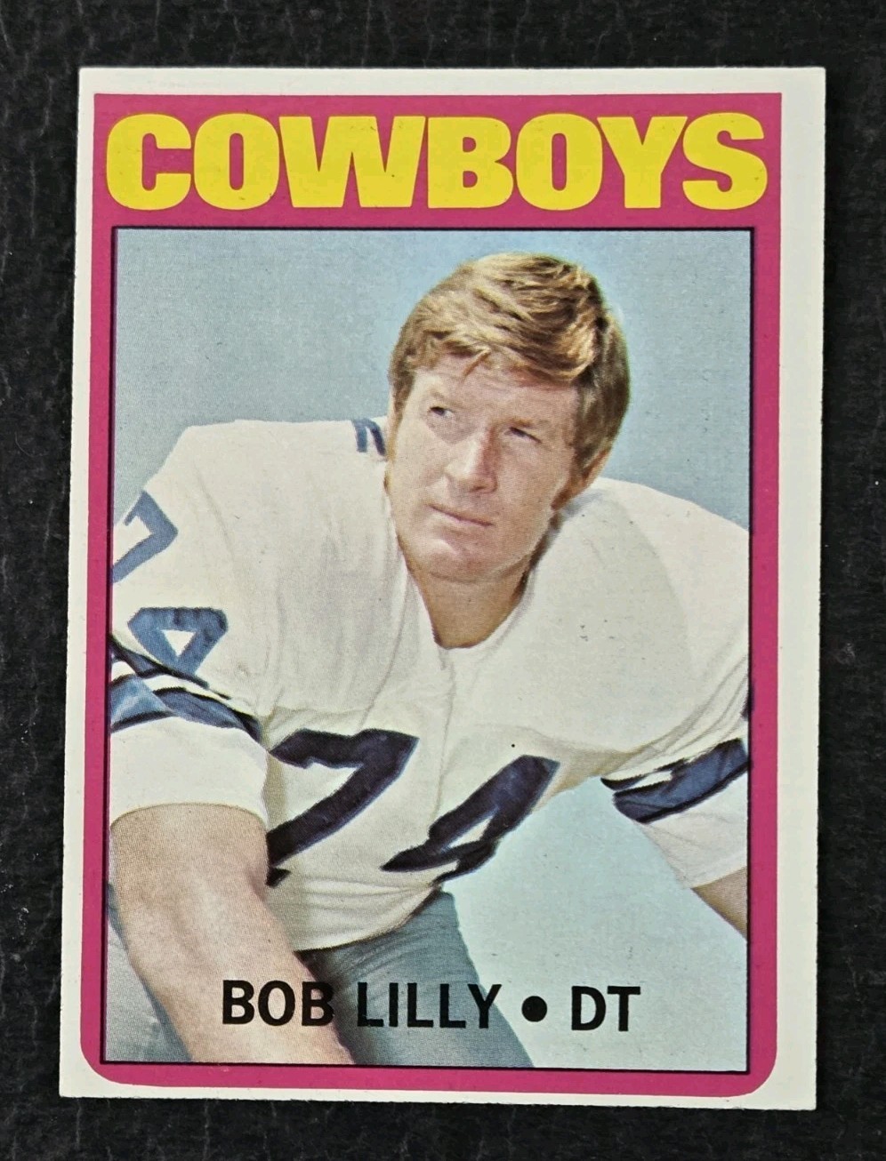 1972 Topps Bob Lilly #145, Dallas Cowboys  - READ