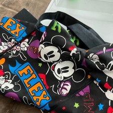 Disney Mickey Mouse Silk Cummerbund Bow Tie Set Black Multi Flex Champ USA Made