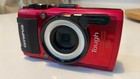 Olympus Stylus Tough TG-4 16MP Digital Camera w/4x Zoom Red Won’t Power As Is — photo 2