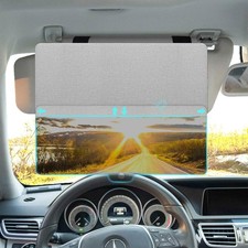 Polarized Car Sun Visor Extension, Upgraded Magnetic Sun Sunshade f Size: Grey