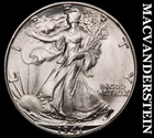 1947-D Silver Walking Liberty Half Dollar - Choice Gem Brilliant Unc++++  #J8175