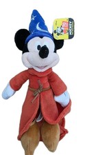 Disney Mickey Mouse Sorcerer  s Apprentice Plush 11  NWT 90 Years of Magic Fantas